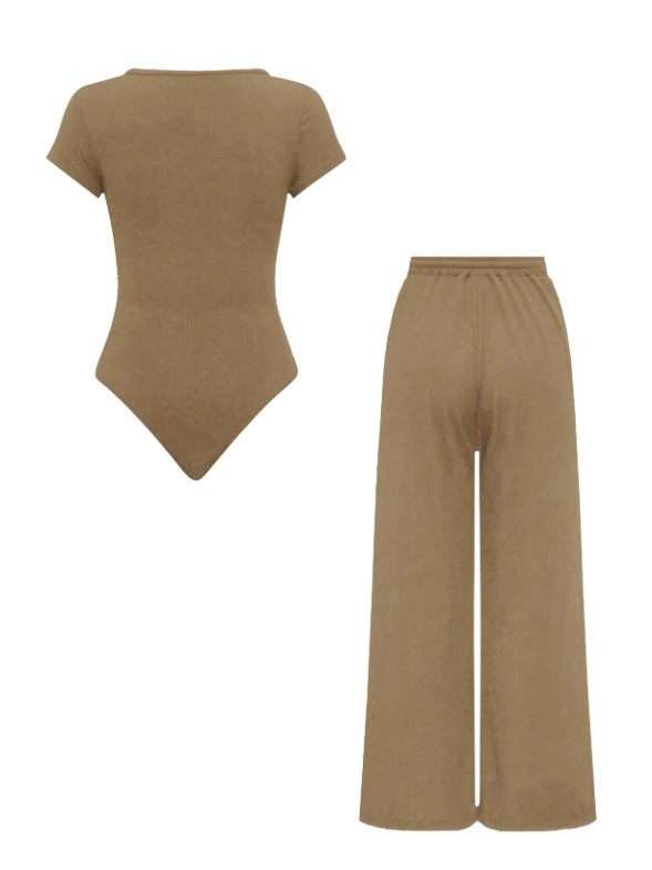 Mason Co-Ord Set - Khaki