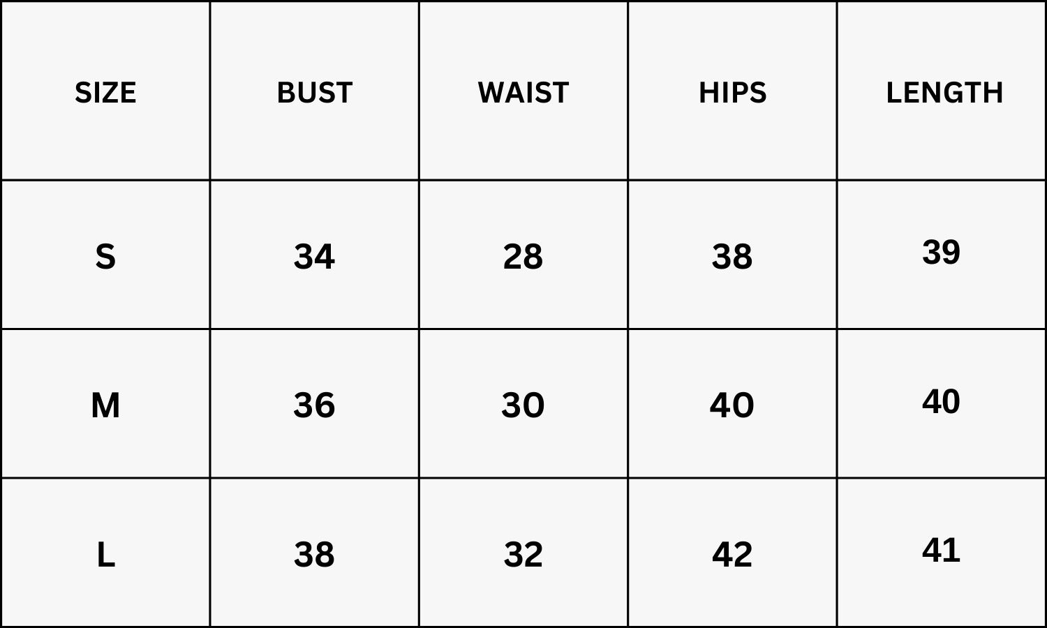 Size Chart for Sampson Midi Dress - Yellow