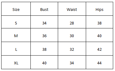 Size Chart for Ruchika Lohiya X Miakee - Seraya