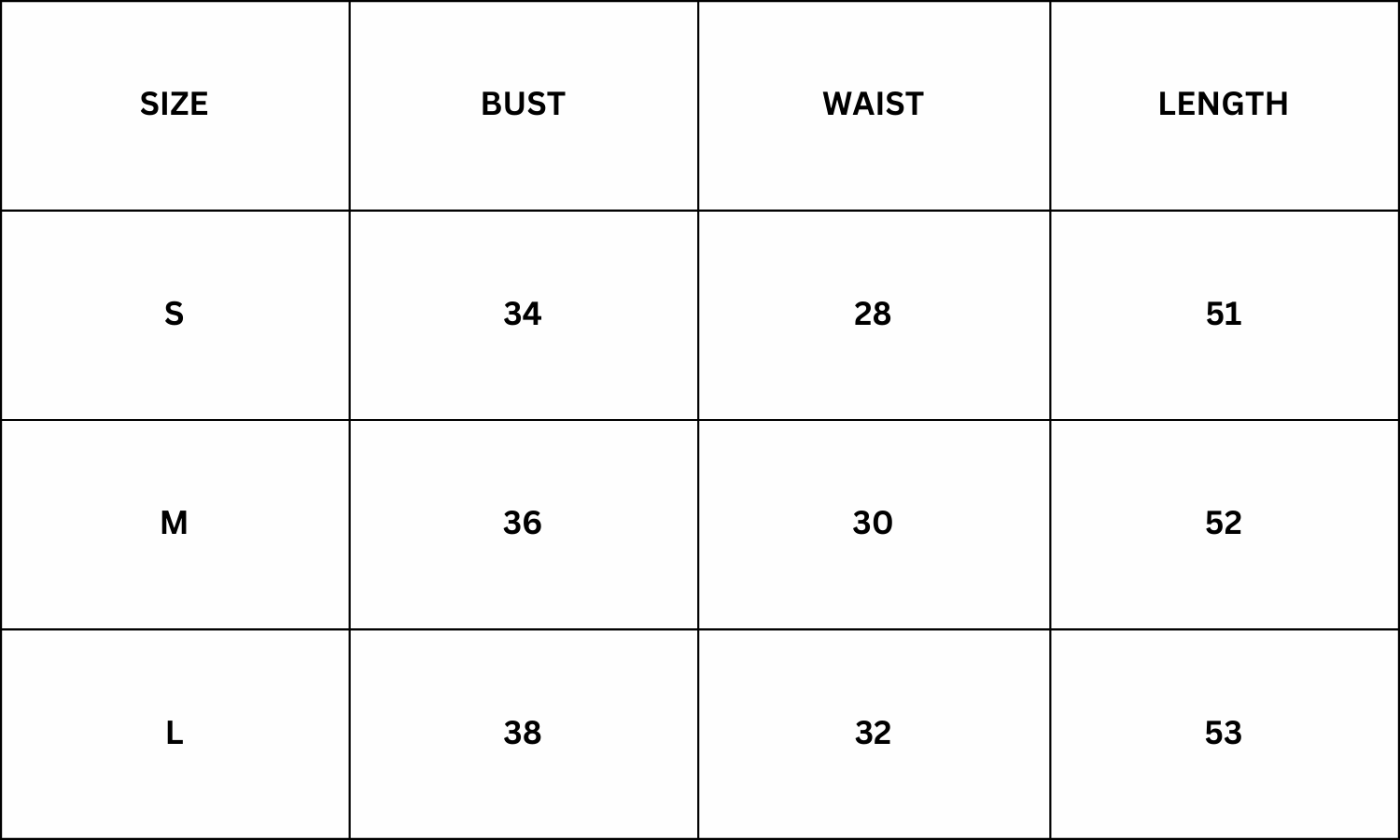 Size Chart for Gia Poncho Top - Burgundy