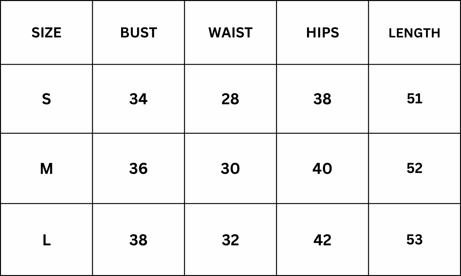 Size Chart for Zinnia Maxi Dress - Pink