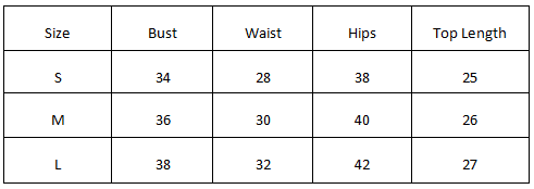 Size Chart for Riya Jain X Miakee – Blue Poppy
