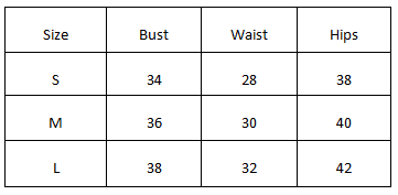 Size Chart for Ishani Mitra X Miakee – Magnolia
