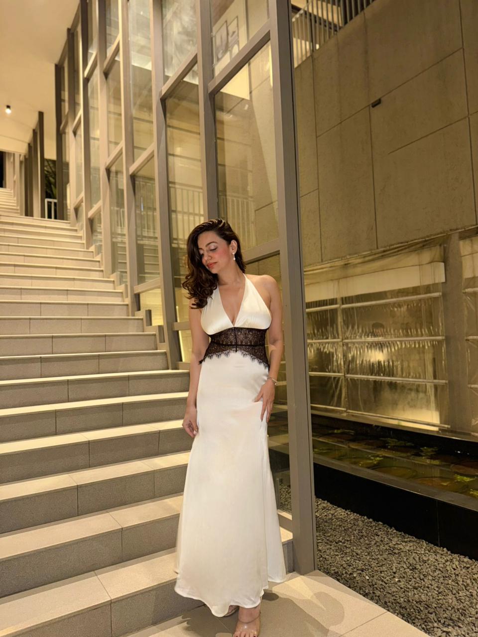 Zerena Maxi Dress - White