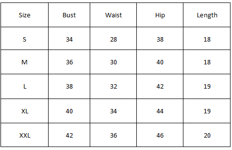 Size Chart for Dakota Co-ord - Green