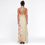 Eloise Assymetrical Dress green (2)