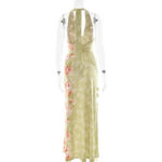 Eloise Assymetrical Dress green (6)