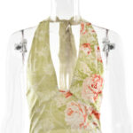 Eloise Assymetrical Dress green (8)