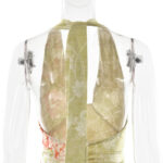 Eloise Assymetrical Dress green (9)