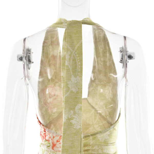 Eloise Assymetrical Dress green (9)