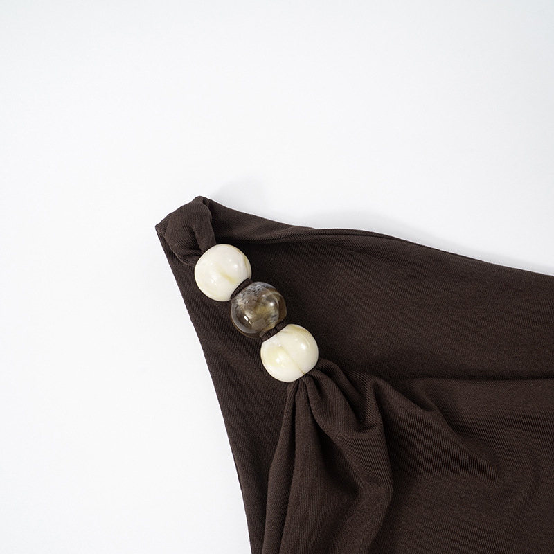 Gans Mini Dress brown (10)