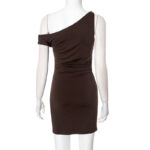 Gans Mini Dress brown (5)