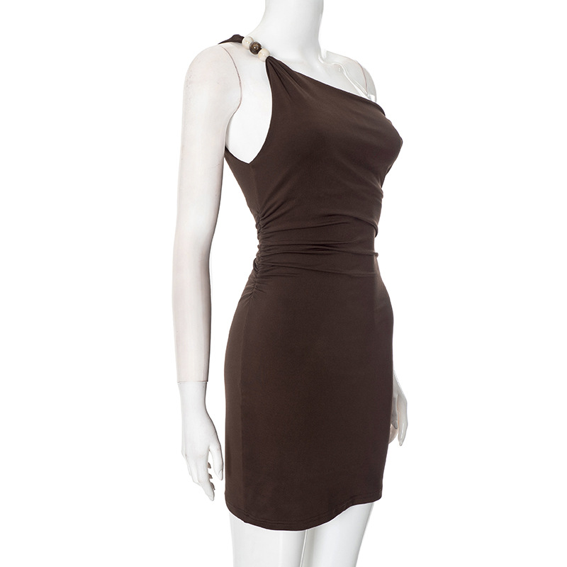 Gans Mini Dress brown (6)