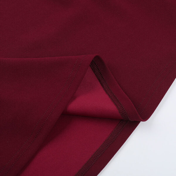 Kirk Midi Dress maroon (13)