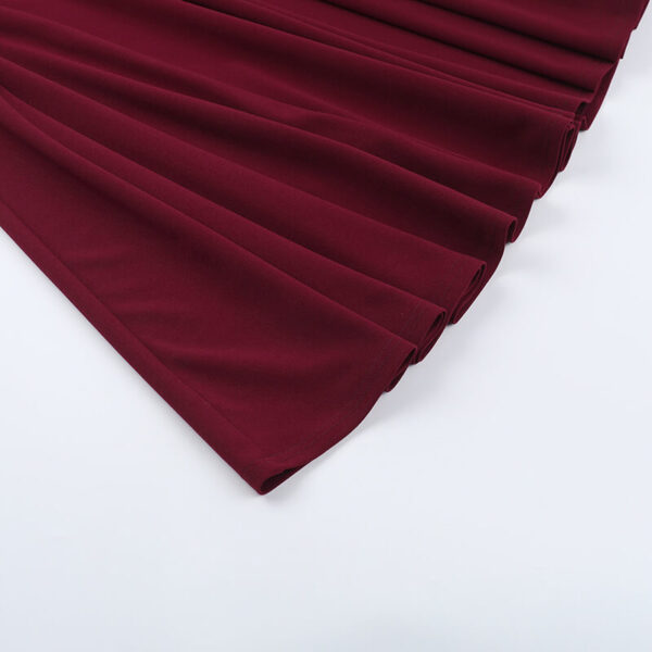 Kirk Midi Dress maroon (14)