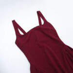 Kirk Midi Dress maroon (9)