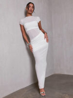 Lonsdale Maxi Dress white (1)