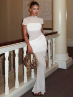 Lonsdale Maxi Dress white (4)