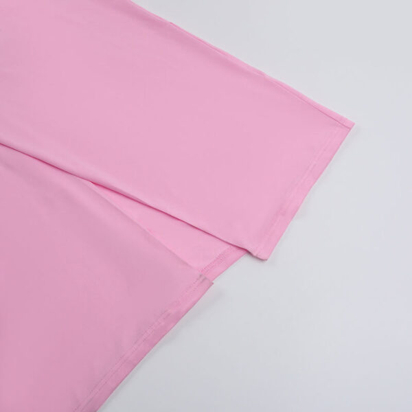 Rosier Slit Dress pink (17)