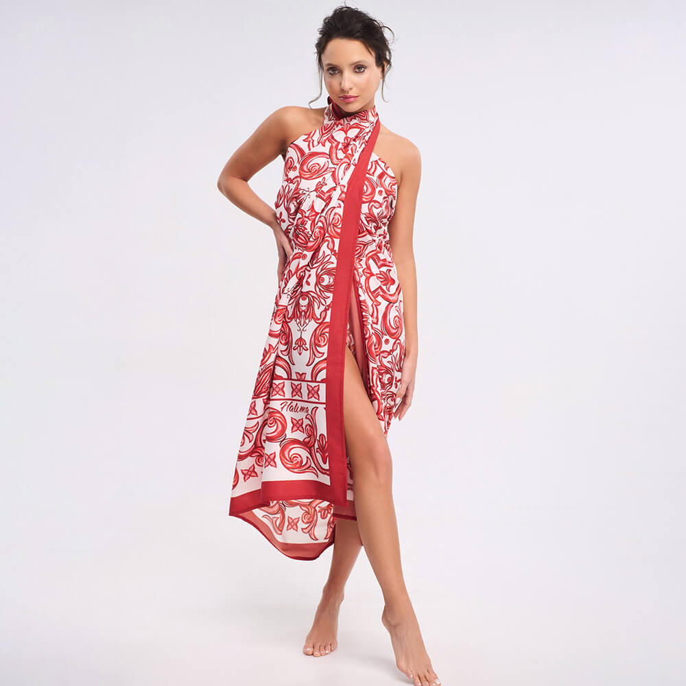 Seaside Rouge Swimsuit Set (4)