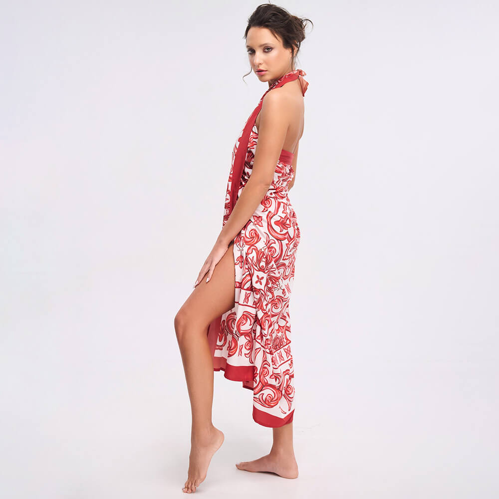 Seaside Rouge Swimsuit Set (5)